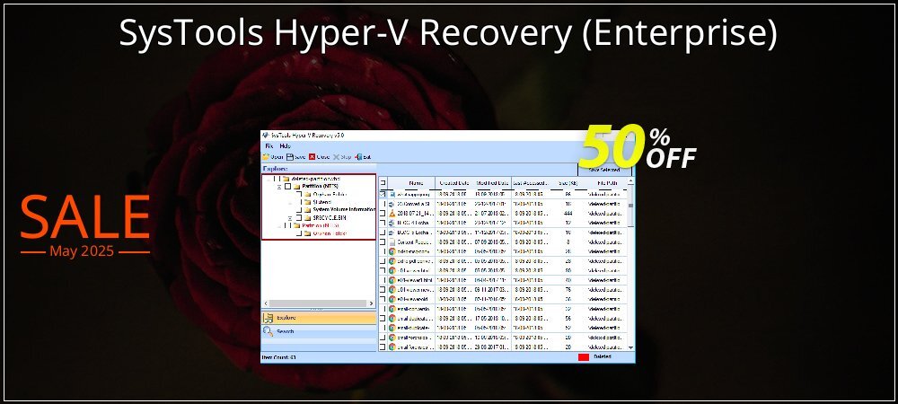 SysTools Hyper-V Recovery - Enterprise  coupon on April Fools' Day offer