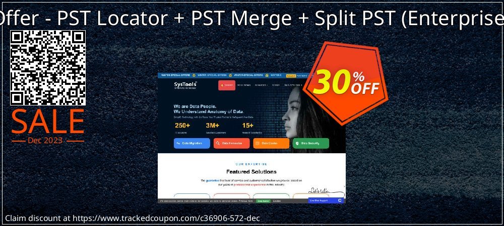 Bundle Offer - PST Locator + PST Merge + Split PST - Enterprise License  coupon on April Fools' Day offering discount