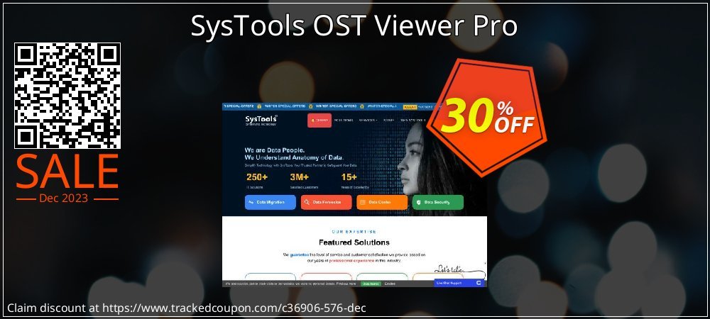 SysTools OST Viewer Pro coupon on World Party Day promotions