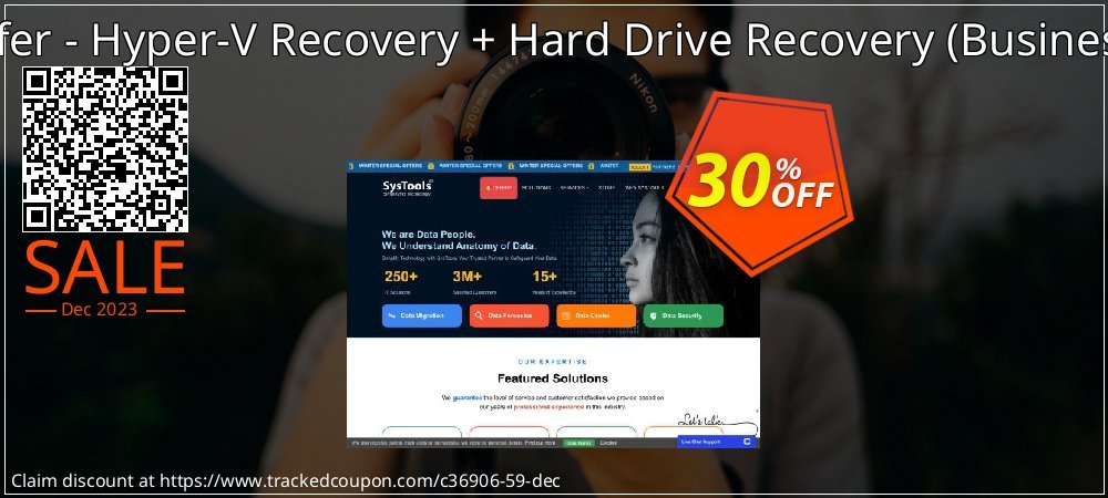 Bundle Offer - Hyper-V Recovery + Hard Drive Recovery - Business License  coupon on April Fools' Day discount