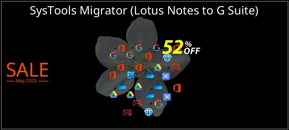 SysTools Migrator - Lotus Notes to G Suite  coupon on National Walking Day promotions