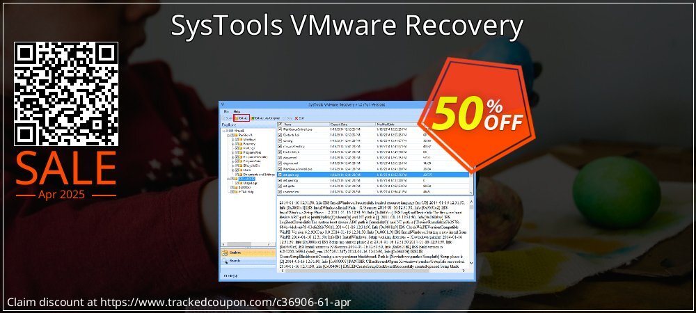 SysTools VMware Recovery coupon on Palm Sunday offering sales