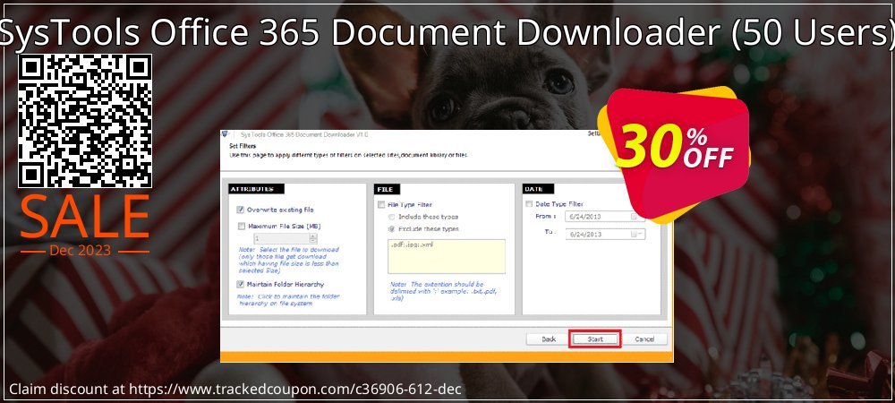SysTools Office 365 Document Downloader - 50 Users  coupon on April Fools' Day promotions