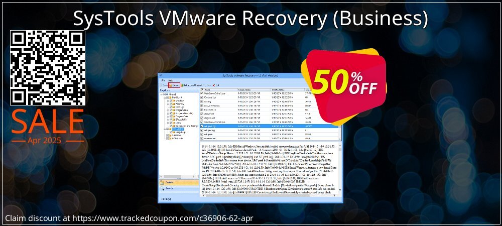 SysTools VMware Recovery - Business  coupon on April Fools' Day discounts