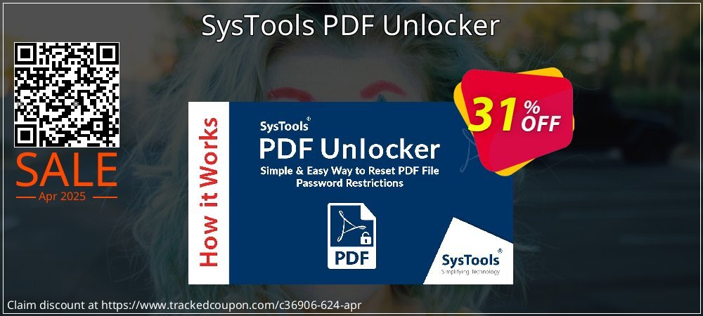 SysTools PDF Unlocker coupon on Tell a Lie Day offer