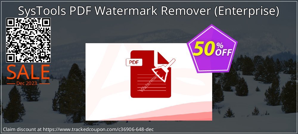 SysTools PDF Watermark Remover - Enterprise  coupon on Easter Day promotions