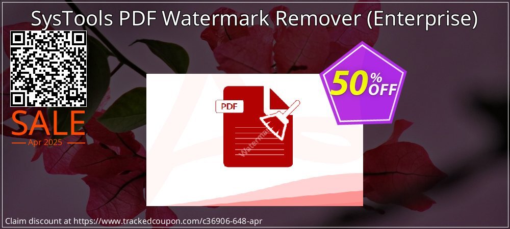 SysTools PDF Watermark Remover - Enterprise  coupon on Easter Day promotions