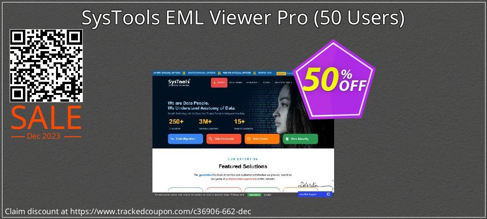 SysTools EML Viewer Pro - 50 Users  coupon on April Fools Day discount