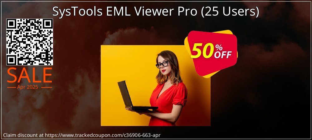 SysTools EML Viewer Pro - 25 Users  coupon on Virtual Vacation Day offering discount