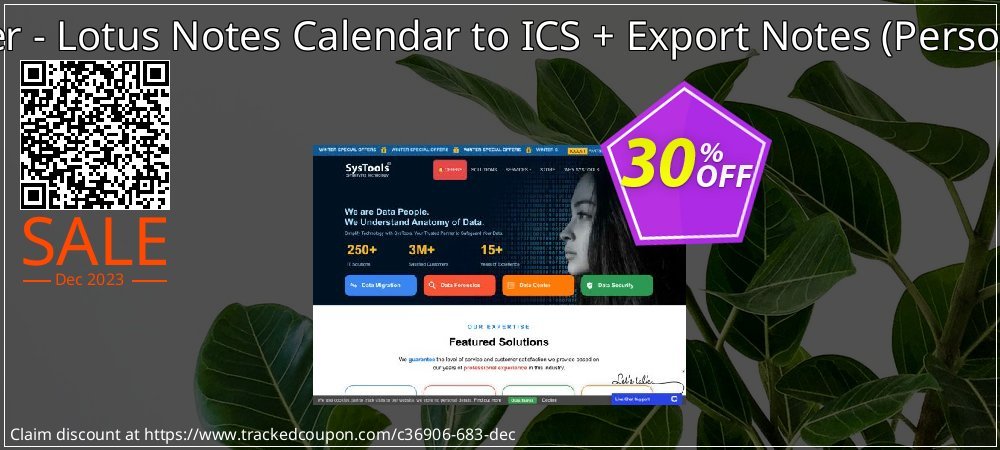Bundle Offer - Lotus Notes Calendar to ICS + Export Notes - Personal License  coupon on Easter Day discounts