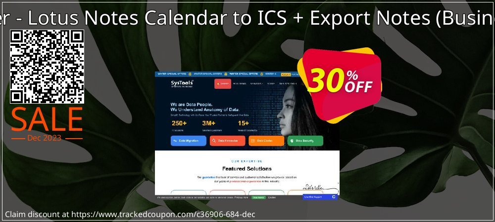 Bundle Offer - Lotus Notes Calendar to ICS + Export Notes - Business License  coupon on Tell a Lie Day promotions