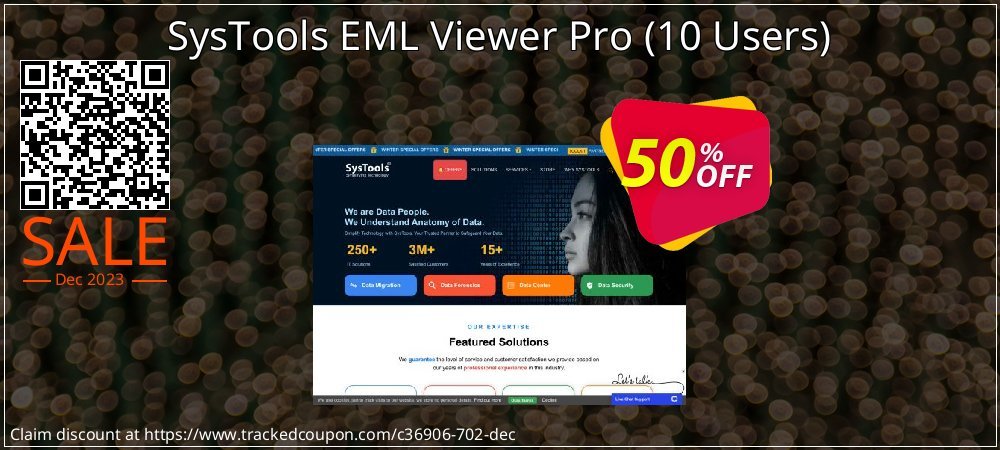 SysTools EML Viewer Pro - 10 Users  coupon on April Fools' Day promotions