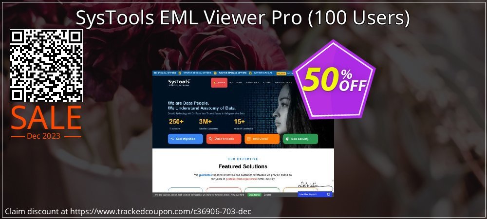 SysTools EML Viewer Pro - 100 Users  coupon on Easter Day sales