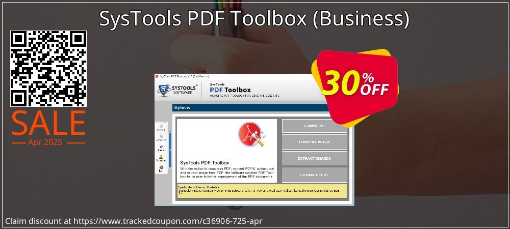 SysTools PDF Toolbox - Business  coupon on National Walking Day offering discount