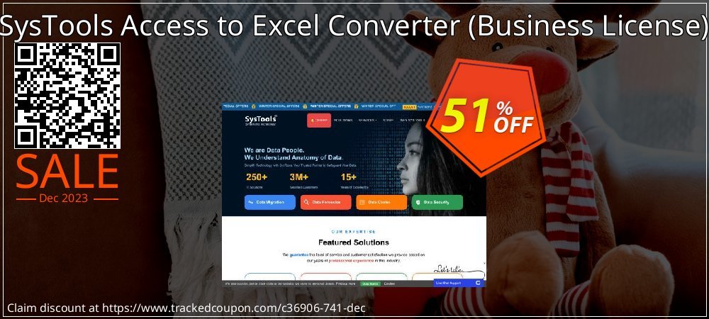SysTools Access to Excel Converter - Business License  coupon on World Party Day offer