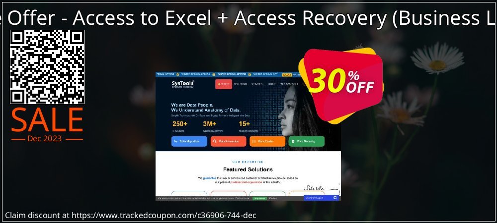 Bundle Offer - Access to Excel + Access Recovery - Business License  coupon on Tell a Lie Day offering sales