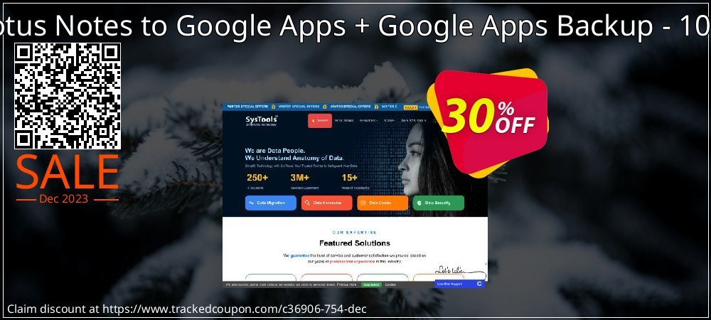Bundle Offer - Lotus Notes to Google Apps + Google Apps Backup - 1000 Users License coupon on Tell a Lie Day super sale