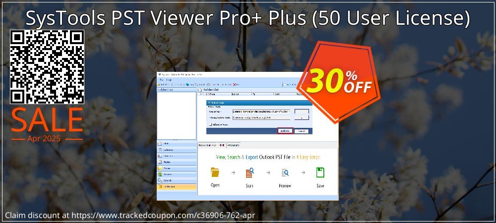 SysTools PST Viewer Pro+ Plus - 50 User License  coupon on April Fools' Day offering sales