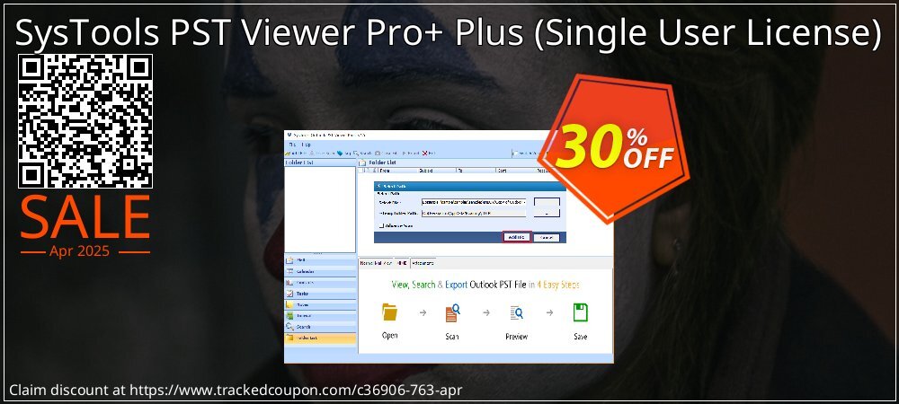 SysTools PST Viewer Pro+ Plus - Single User License  coupon on Easter Day super sale