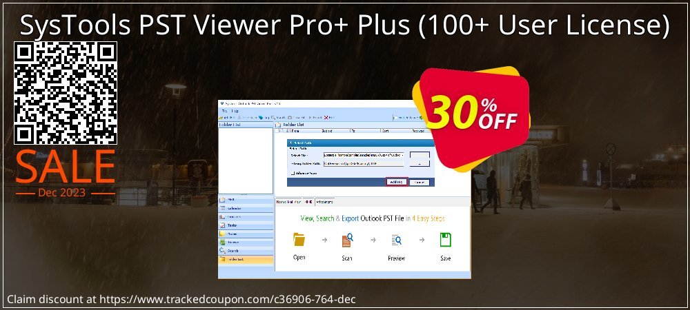 SysTools PST Viewer Pro+ Plus - 100+ User License  coupon on IT Professionals Day discount