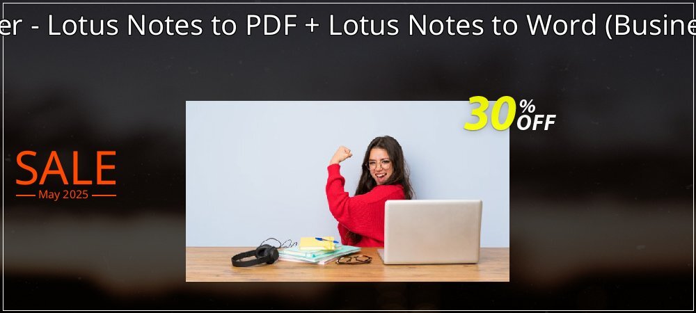 Bundle Offer - Lotus Notes to PDF + Lotus Notes to Word - Business License  coupon on World Backup Day offering discount