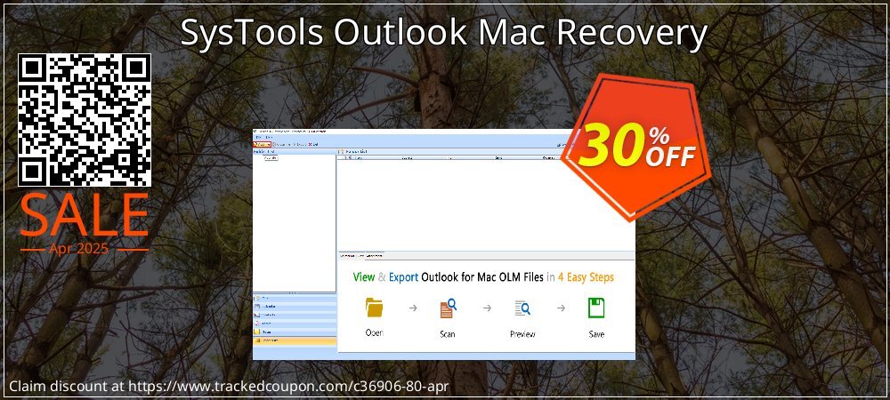 SysTools Outlook Mac Recovery coupon on National Walking Day discounts