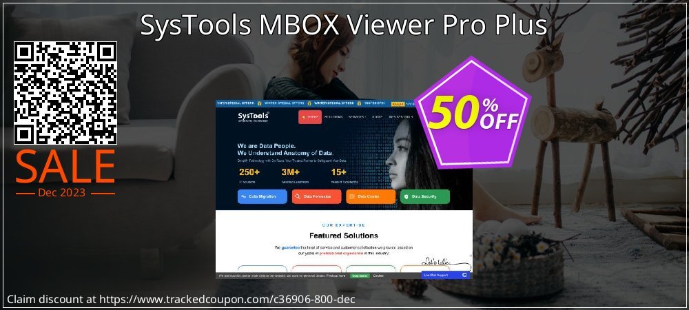 SysTools MBOX Viewer Pro Plus coupon on National Walking Day discounts
