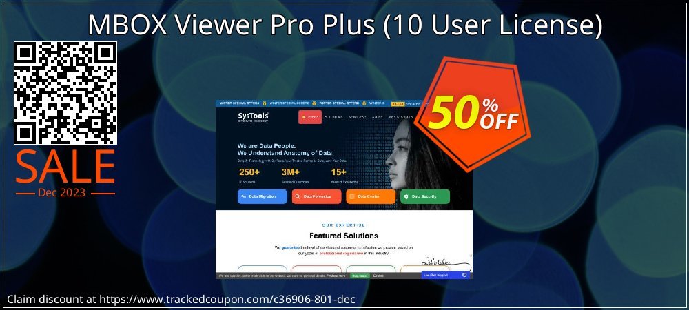 MBOX Viewer Pro Plus - 10 User License  coupon on World Party Day promotions
