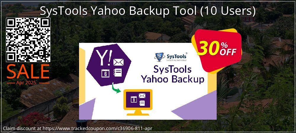 SysTools Yahoo Backup Tool - 10 Users  coupon on World Party Day sales