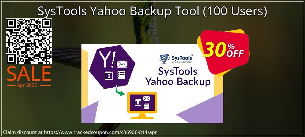 SysTools Yahoo Backup Tool - 100 Users  coupon on Tell a Lie Day discount