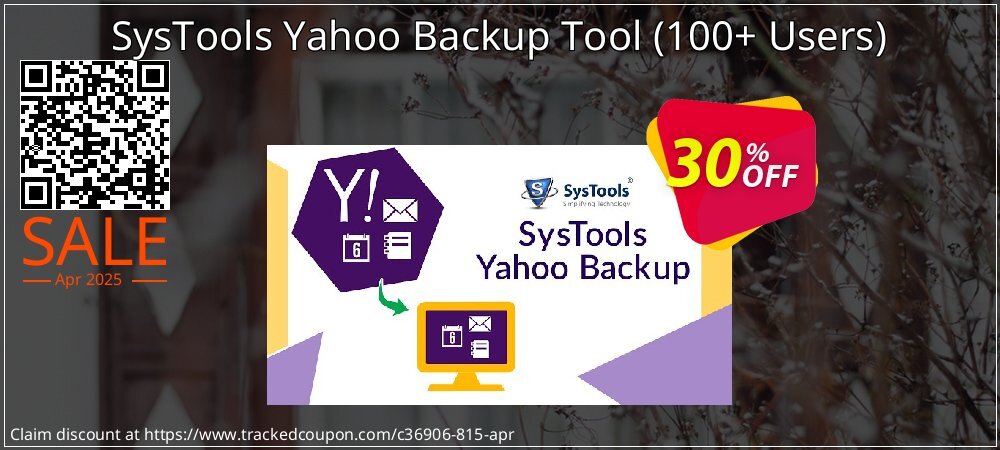 SysTools Yahoo Backup Tool - 100+ Users  coupon on National Walking Day offering discount