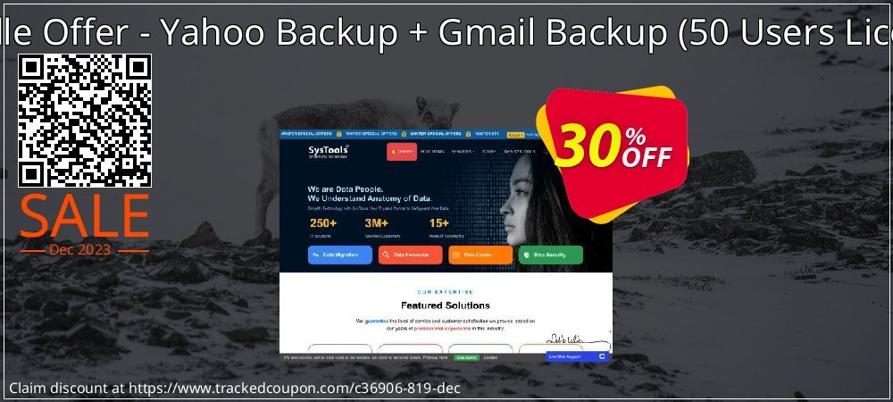 Bundle Offer - Yahoo Backup + Gmail Backup - 50 Users License  coupon on Tell a Lie Day promotions