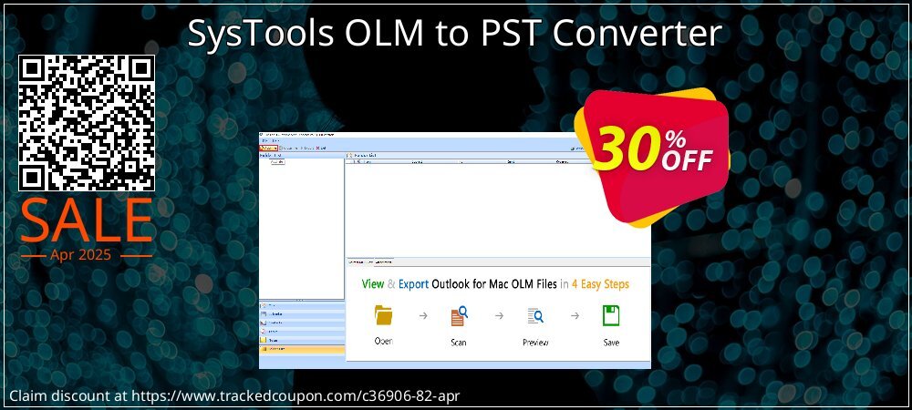 SysTools OLM to PST Converter coupon on April Fools' Day sales