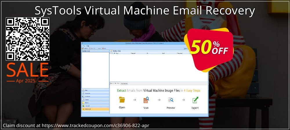 SysTools Virtual Machine Email Recovery coupon on April Fools' Day offer