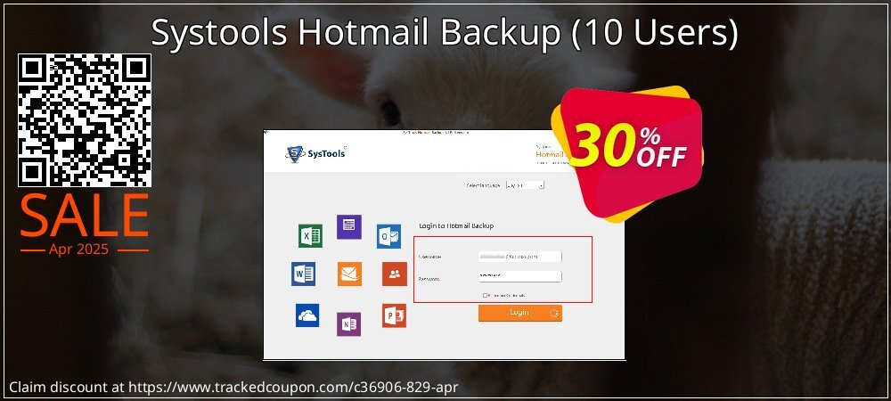 Systools Hotmail Backup - 10 Users  coupon on World Password Day deals