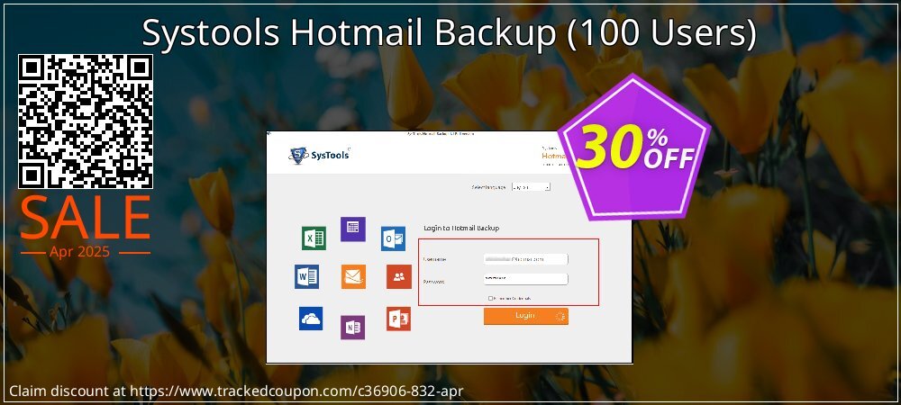 Systools Hotmail Backup - 100 Users  coupon on Working Day offering discount