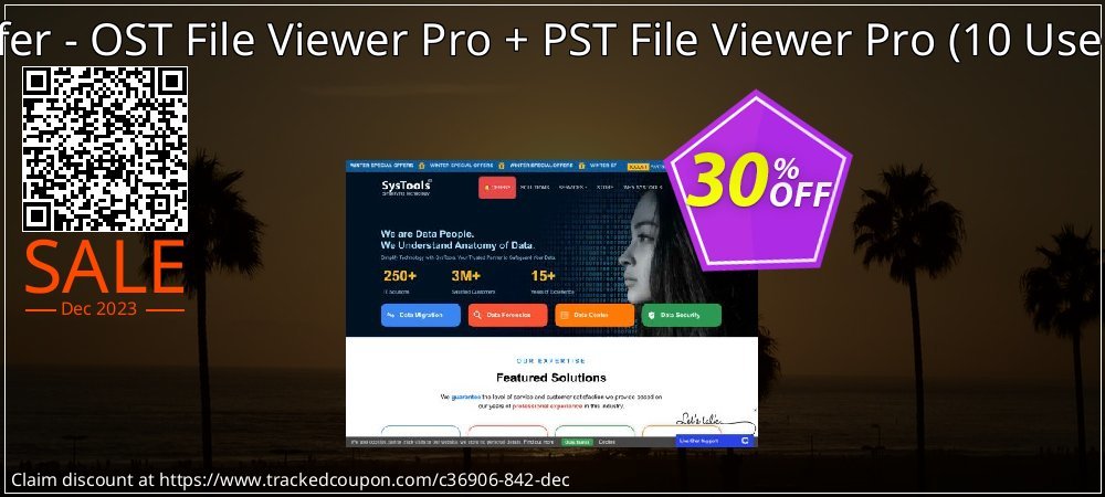 Bundle Offer - OST File Viewer Pro + PST File Viewer Pro - 10 Users License  coupon on April Fools' Day offering discount