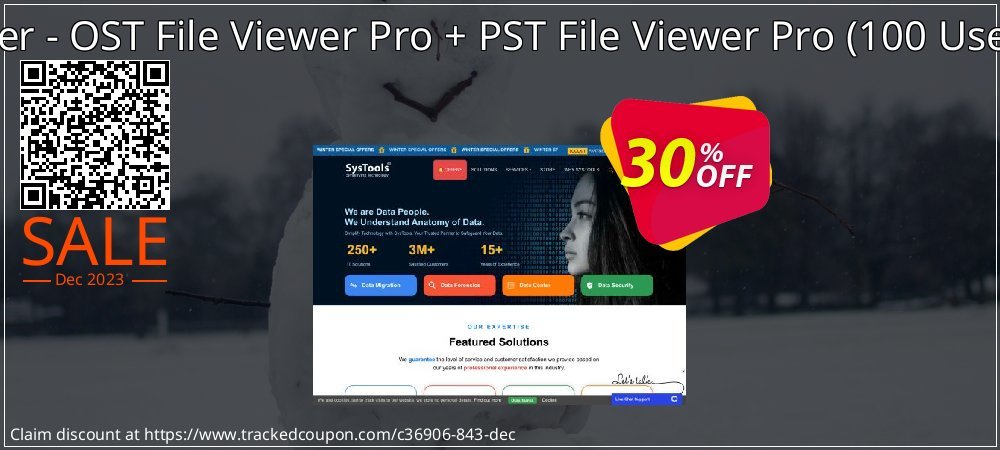 Bundle Offer - OST File Viewer Pro + PST File Viewer Pro - 100 Users License  coupon on Easter Day offering sales