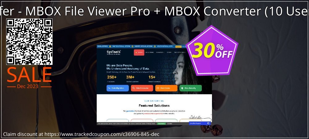 Bundle Offer - MBOX File Viewer Pro + MBOX Converter - 10 Users License  coupon on National Walking Day discounts