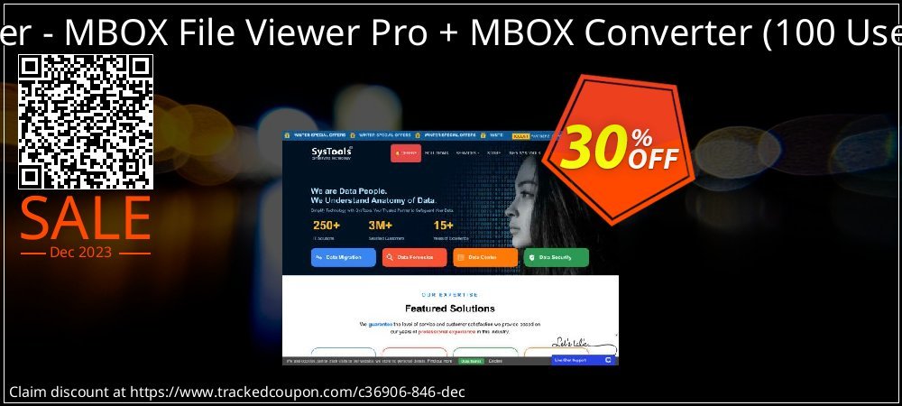Bundle Offer - MBOX File Viewer Pro + MBOX Converter - 100 Users License  coupon on World Party Day promotions