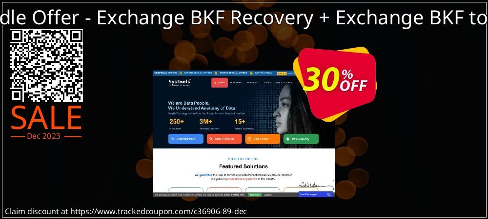 Bundle Offer - Exchange BKF Recovery + Exchange BKF to PST coupon on Tell a Lie Day discounts