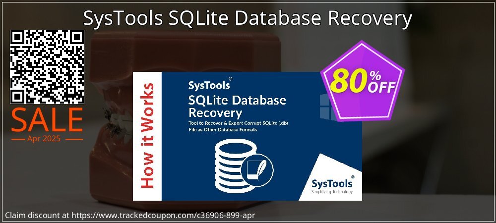 SysTools SQLite Database Recovery coupon on Tell a Lie Day discounts