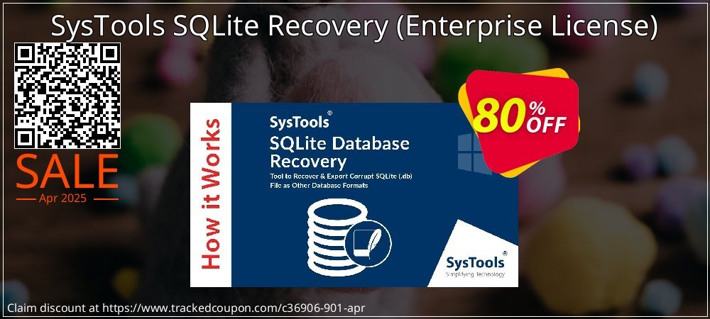 SysTools SQLite Recovery - Enterprise License  coupon on World Party Day sales