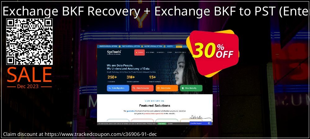Bundle Offer - Exchange BKF Recovery + Exchange BKF to PST - Enterprise License  coupon on World Party Day sales