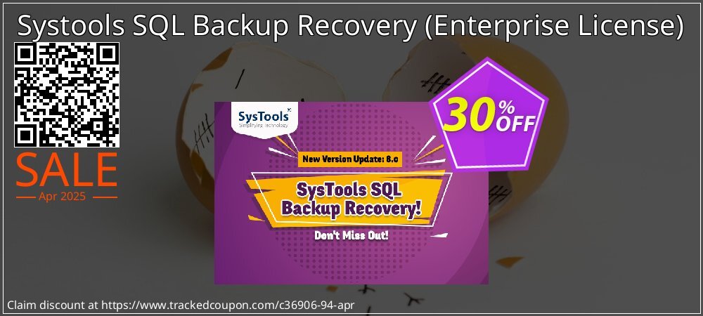 Systools SQL Backup Recovery - Enterprise License  coupon on World Password Day offering discount