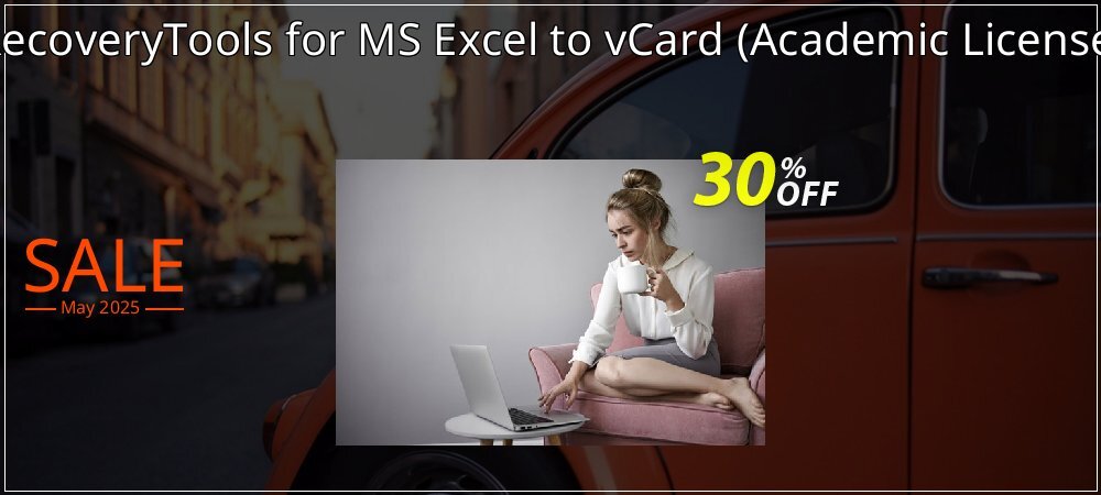 RecoveryTools for MS Excel to vCard - Academic License  coupon on National Pizza Party Day promotions