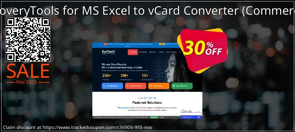 RecoveryTools for MS Excel to vCard Converter - Commercial  coupon on National Walking Day sales