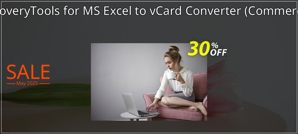 RecoveryTools for MS Excel to vCard Converter - Commercial  coupon on Mother's Day deals