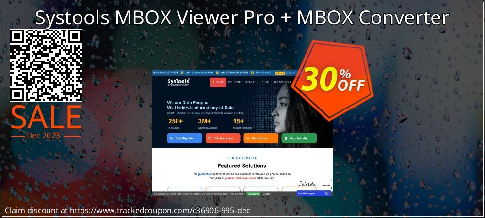 Systools MBOX Viewer Pro + MBOX Converter coupon on National Walking Day offering discount