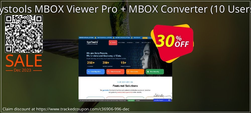 Systools MBOX Viewer Pro + MBOX Converter - 10 Users  coupon on World Party Day offering sales
